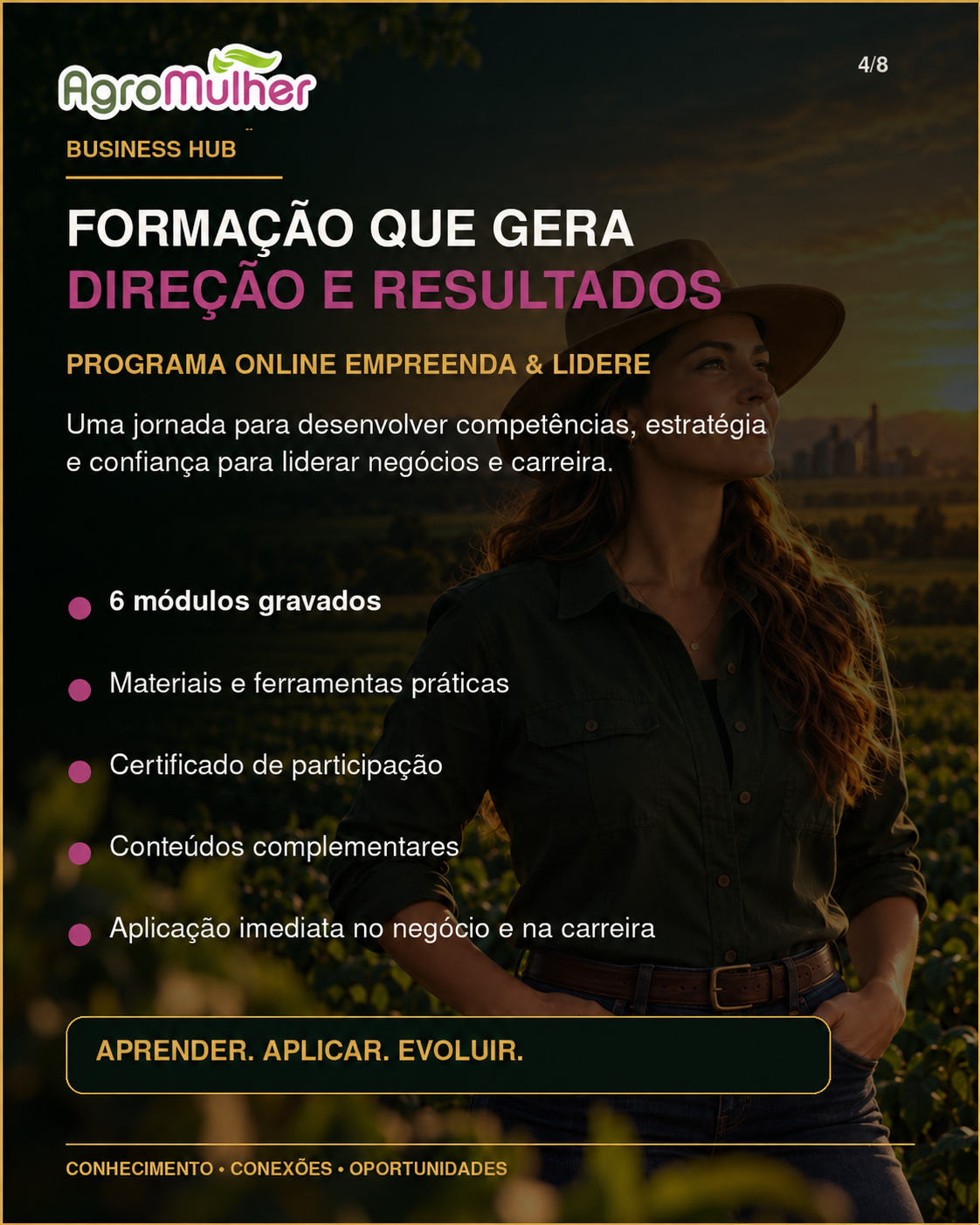 Empreenda & Lidere, formação incluída na associação