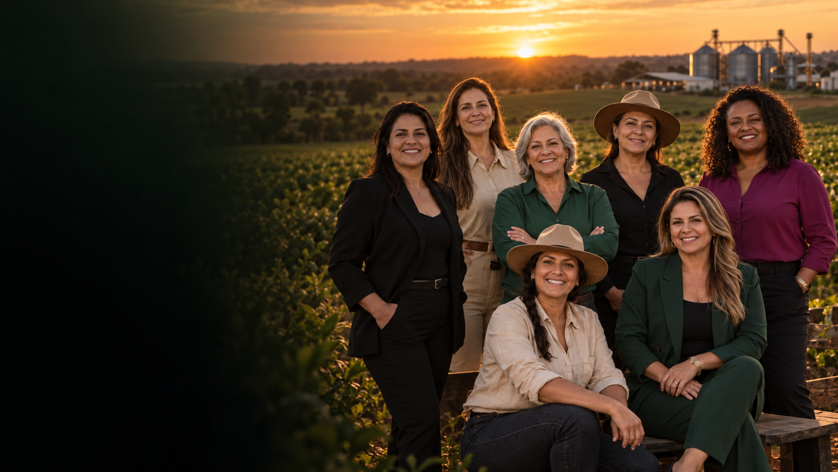 Mulheres do agro reunidas na Confraria Delas