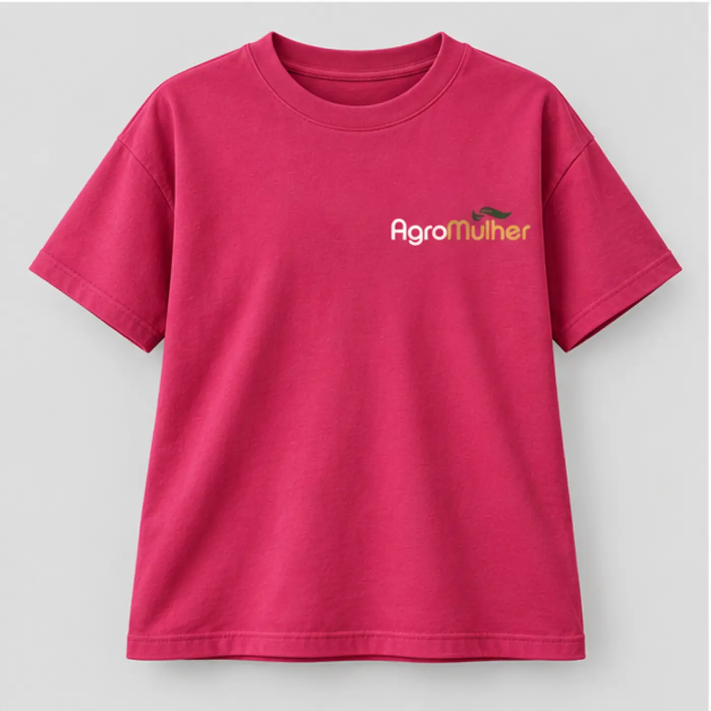 T-shirt rosa-pink AgroMulher Essential